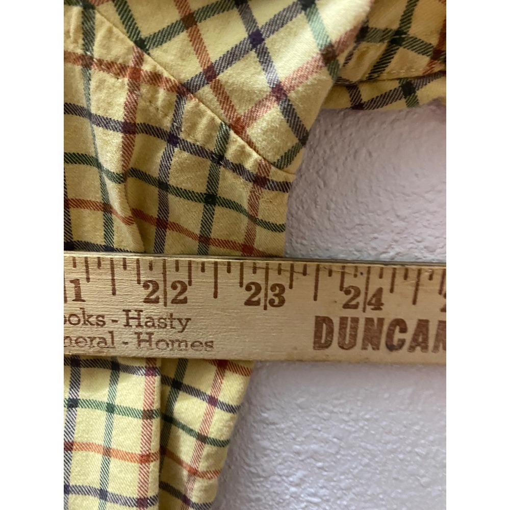 Eddie Bauer lot of 2 Mens Large Plaid Long Sleeve Button Down Shirt Size - Picture 7 of 13